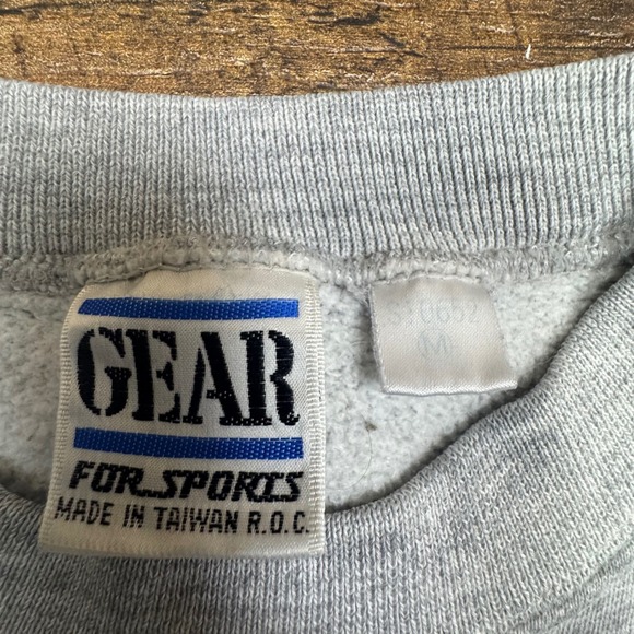 GEAR For Sports Oklahoma‎ Sooners Crewneck Sweatshirt Heather Gray OU Logo Women - Picture 2 of 6